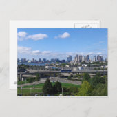 Postkarte Boston Skyline (Vorne/Hinten)