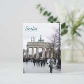Postkarte Brandenburger Tor (Stehend Vorderseite)