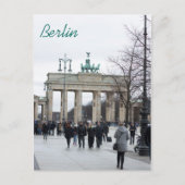 Postkarte Brandenburger Tor (Vorderseite)