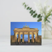 Postkarte Brandenburger Tor in Berlin, Deutschland (Stehend Vorderseite)
