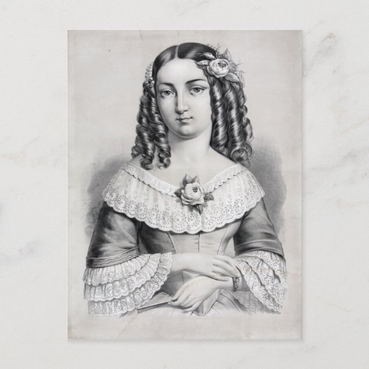 Postkarte "Bridesmaid" (Vorderseite)