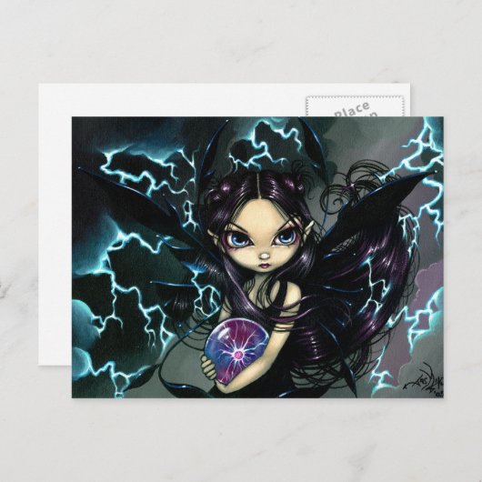 Postkarte "Bringer of Lightning" (Vorne/Hinten)