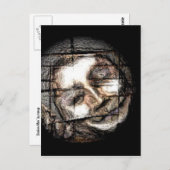 Postkarte "Broken Man" (Vorne/Hinten)