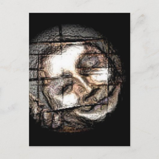 Postkarte "Broken Man" (Vorderseite)