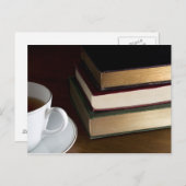 Postkarte Buchliebhaber (Vorne/Hinten)