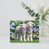 Postkarte "Bucky & Mick" (Stehend Vorderseite)