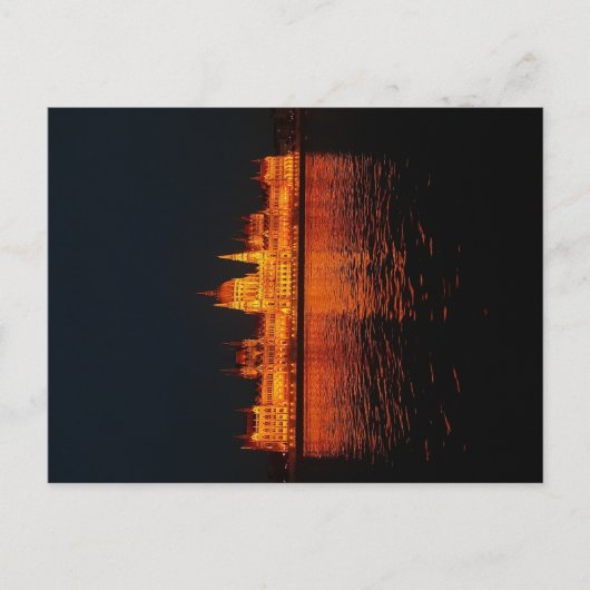 Postkarte "Budapester Parlament" (Vorderseite)