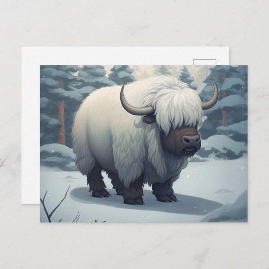 Postkarte Bufalo (Vorne/Hinten)