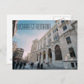 Postkarte Bukarest Rumänien (Vorne/Hinten)