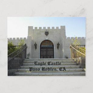 Postkarte: Burg Eagle, Paso Robles, CA Postkarte