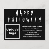 Postkarte "Business Halloween Black Holiday" (Vorderseite)