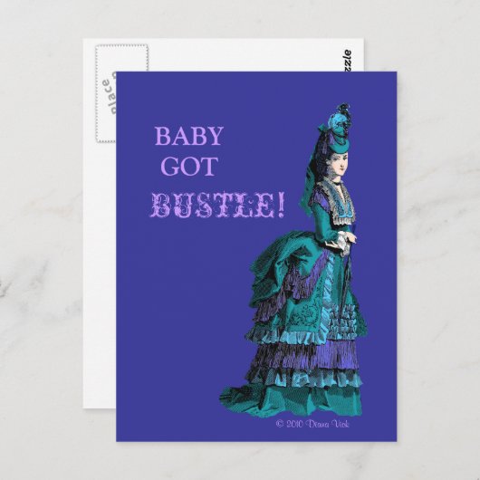 Postkarte busteln (Vorne/Hinten)