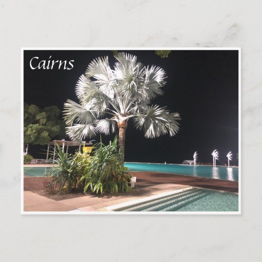 Postkarte Cairns-Baumlagune (Vorderseite)