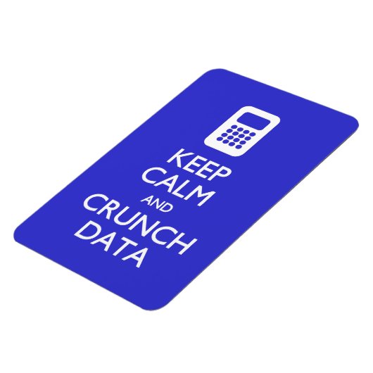 Postkarte Calm Crunch-Daten behalten Magnet (Linke Seite)