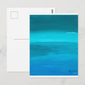 Postkarte "Calming Waters" Art von Heather (Vorne/Hinten)