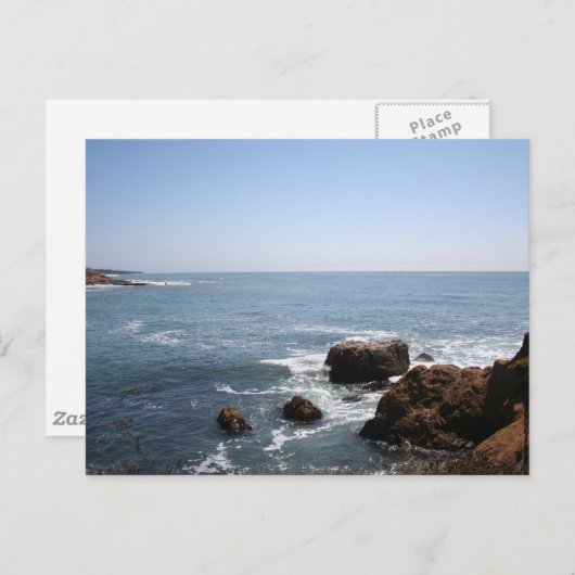 Postkarte Cambria Coast (Vorne/Hinten)