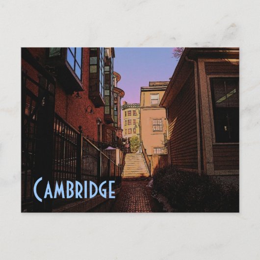Postkarte Cambridge (MA) (Vorderseite)