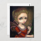 Postkarte "Candy Cane Angel" (Vorne/Hinten)
