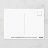 Postkarte "Candy Cane Angel" (Rückseite)