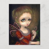 Postkarte "Candy Cane Angel" (Vorderseite)