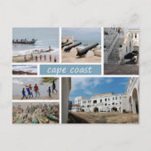Postkarte Cape Coast (Vorderseite)