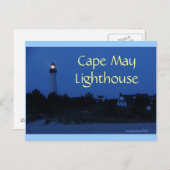 Postkarte Cape May Lighthouse (Vorne/Hinten)