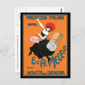 Postkarte: Cappiello - Vintag - Magazzini Italiani Postkarte (Vorne/Hinten)