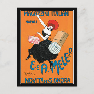 Postkarte: Cappiello - Vintage - Magazzini Italian Postkarte