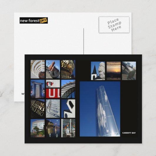 Postkarte Cardiff Bay (Vorne/Hinten)