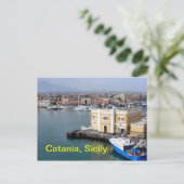 Postkarte Catania (Stehend Vorderseite)