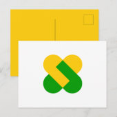 Postkarte Champagne Ardenne (Vorne/Hinten)