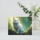 Postkarte Chat Foret 10 (Stehend Vorderseite)