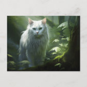 Postkarte Chat Foret 4 (Vorderseite)