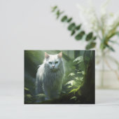 Postkarte Chat Foret 4 (Stehend Vorderseite)