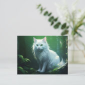 Postkarte Chat Foret 5 (Stehend Vorderseite)