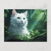 Postkarte Chat Foret 8 (Vorderseite)