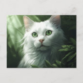 Postkarte Chat Foret 9 (Vorderseite)