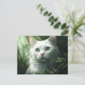 Postkarte Chat Foret 9 (Stehend Vorderseite)