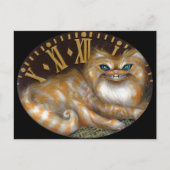 Postkarte "Cheshire Clock" (Vorderseite)