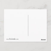 Postkarte Chickadee Tree (Rückseite)