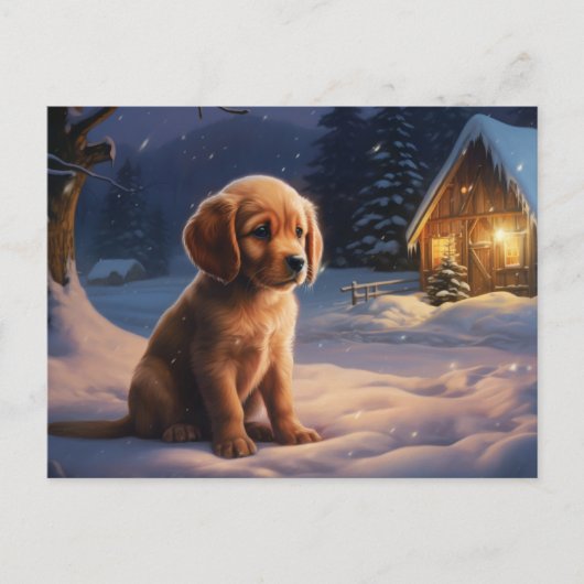 Postkarte Chien 1-19 (Vorderseite)