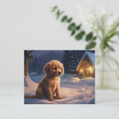 Postkarte Chien 1-19 (Stehend Vorderseite)
