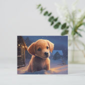 Postkarte Chien 1-5 (Stehend Vorderseite)