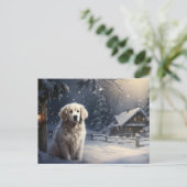 Postkarte Chien 5-10 (Stehend Vorderseite)