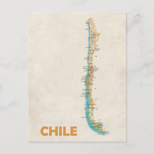 Postkarte Chile (Vorderseite)