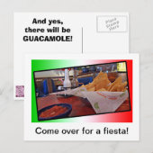 Postkarte - Chips und Salsa (Vorne/Hinten)