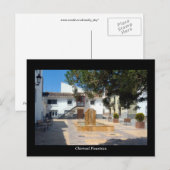 Postkarte Chirivel Fotain - Almeria, Spanien (Vorne/Hinten)