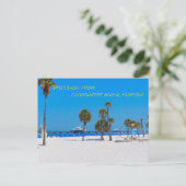 Postkarte Clearwater Strand Florida (Stehend Vorderseite)