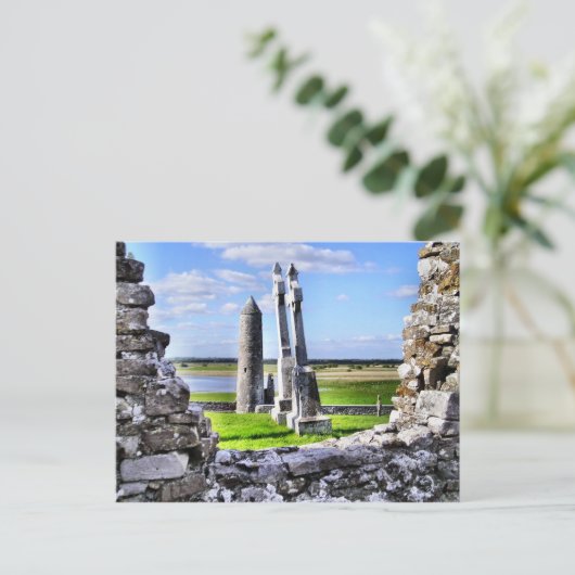 Postkarte Clonmacnoise (Stehend Vorderseite)