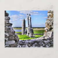 Postkarte Clonmacnoise